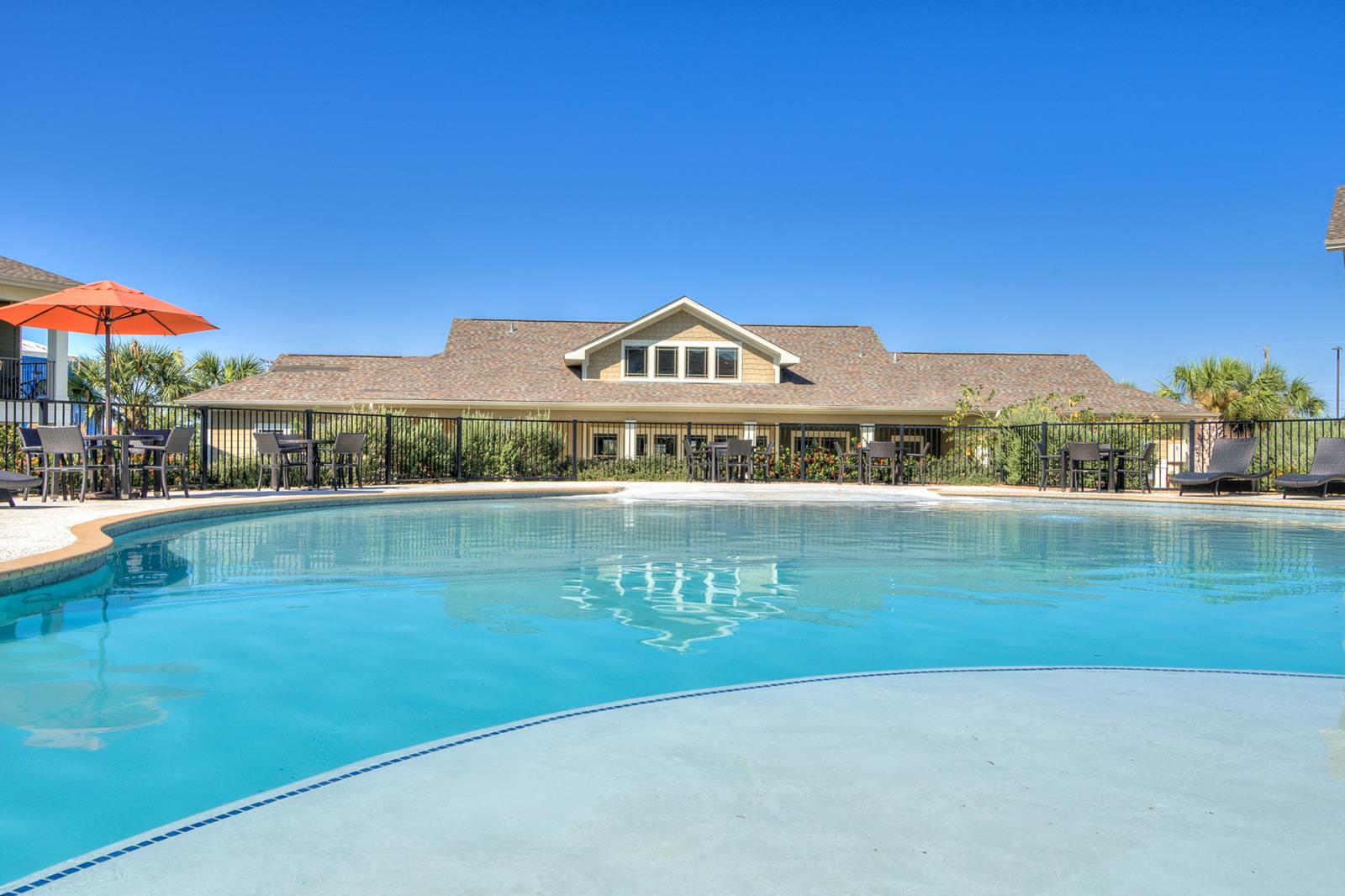 Pool view at La Contessa Luxury Apartments, Texas, 78045